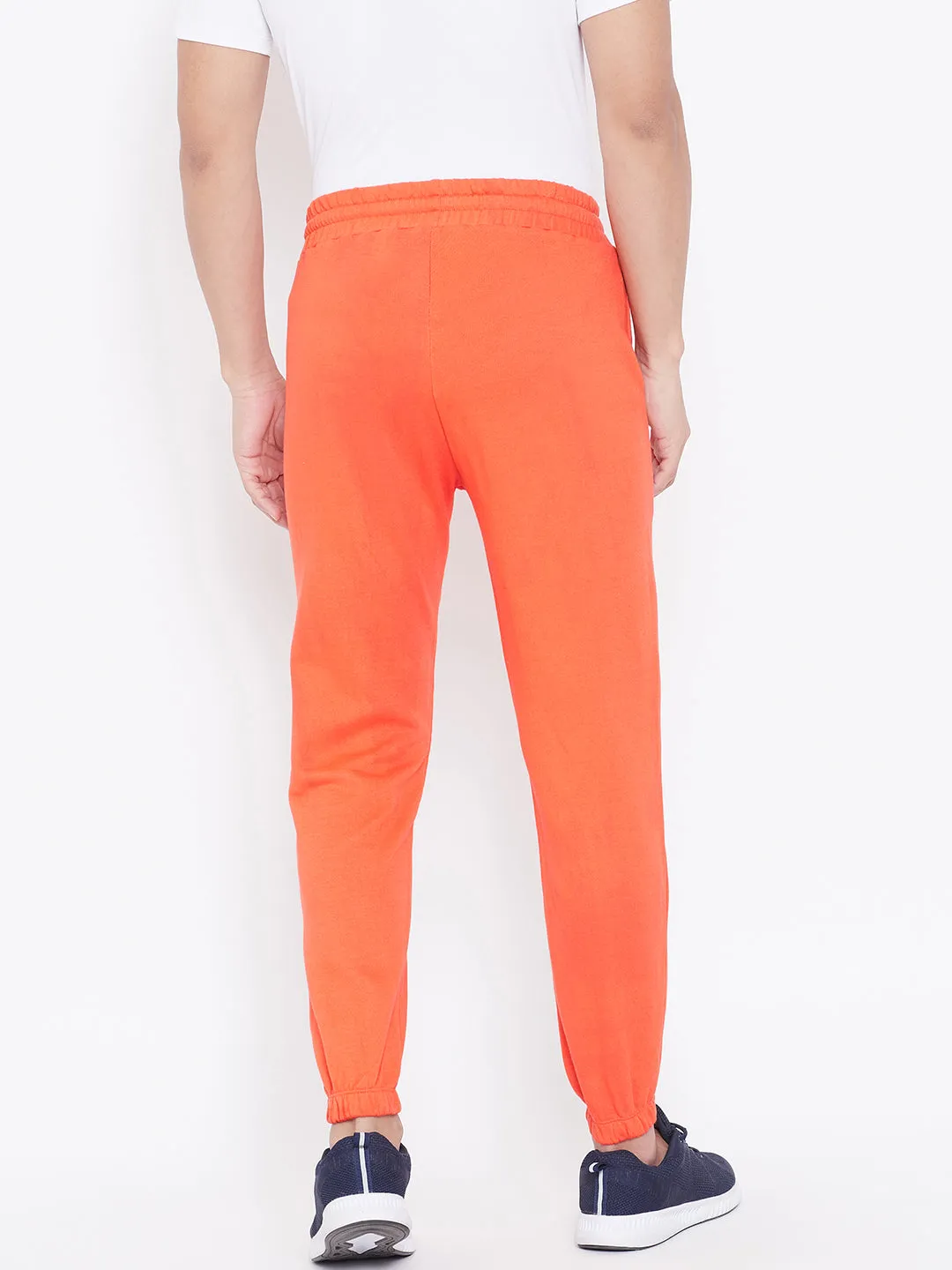 Men’s Solid Jogger -Orange