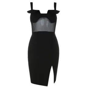 Mini Mesh Slip Dress