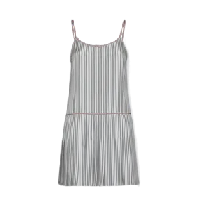 Mini Mini Pleated Bottom Slip Dress