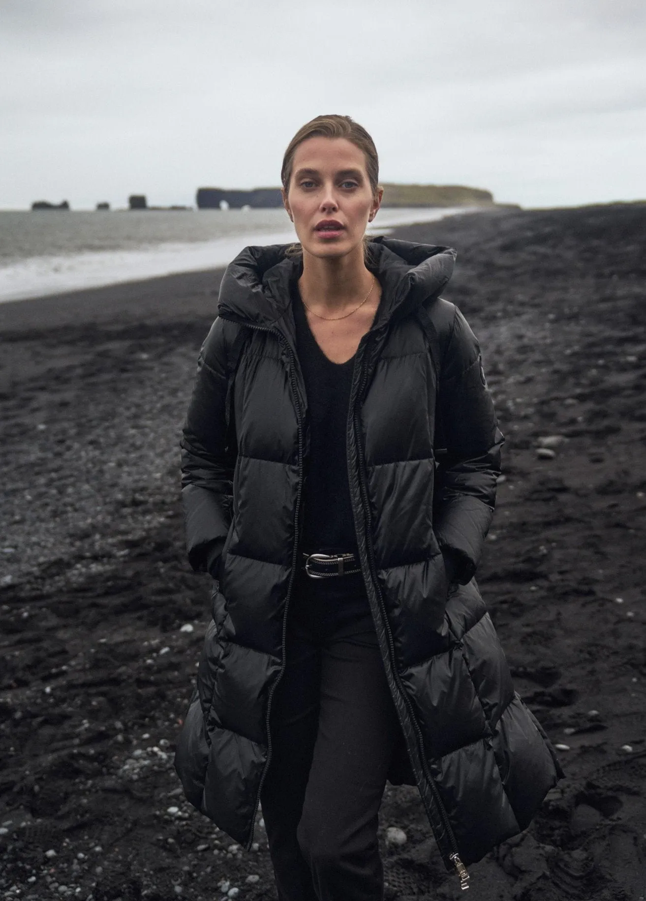 MMNova Metallic Down Coat