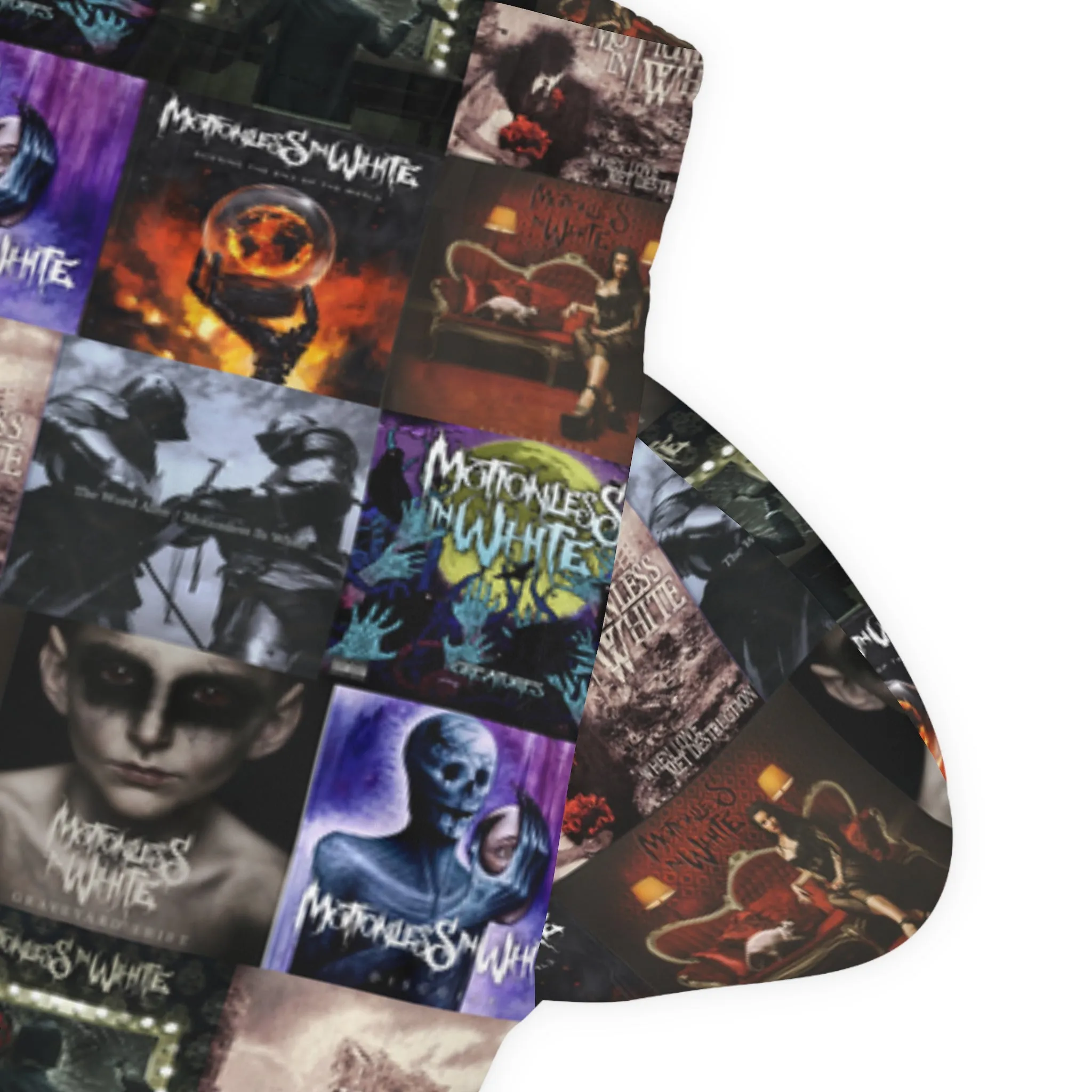 Motionless In White Album Cover Collage Youth Joggers