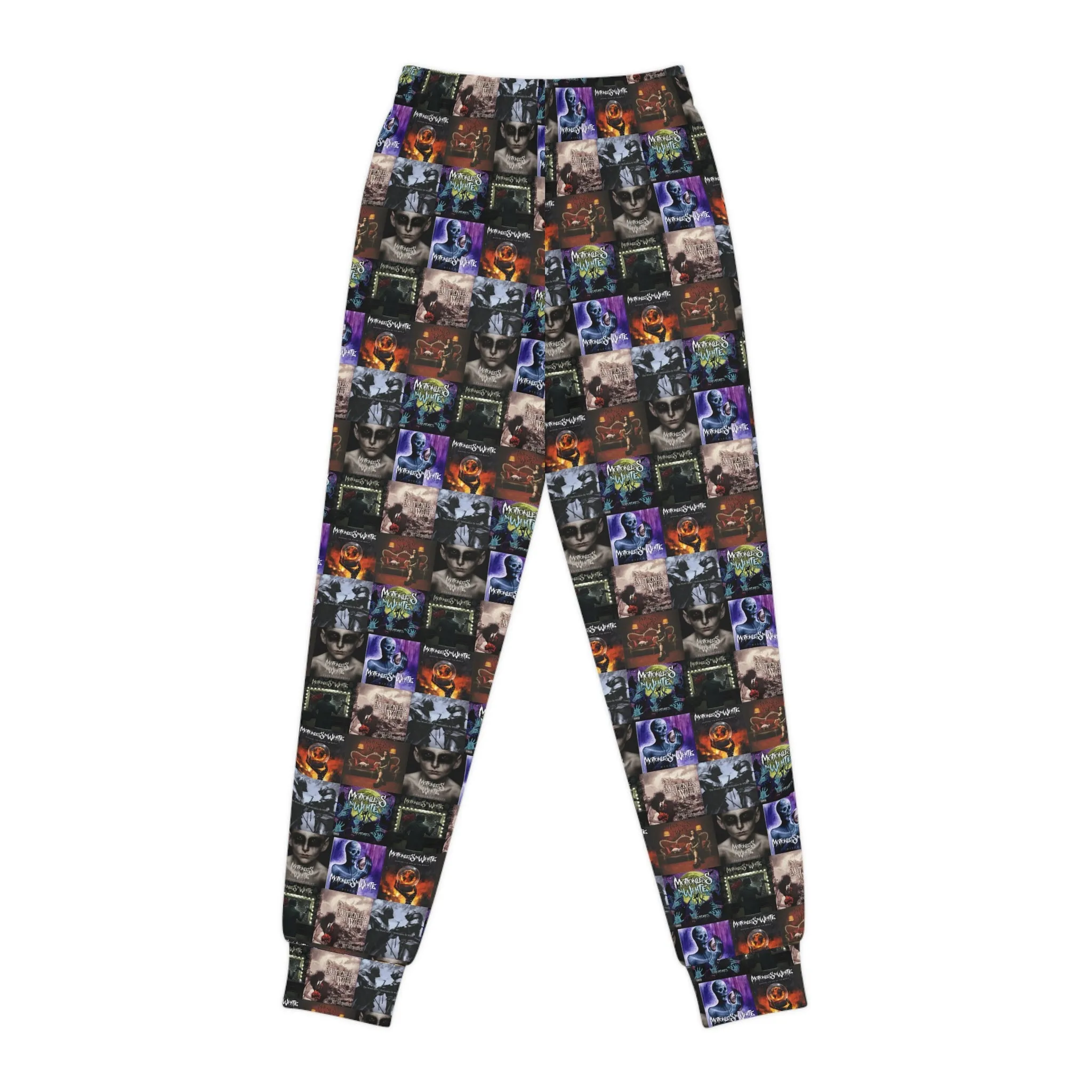 Motionless In White Album Cover Collage Youth Joggers