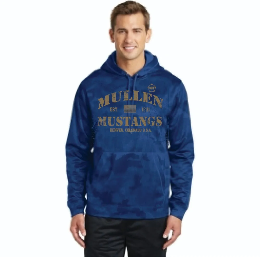 Navy CamoHex Hoodie