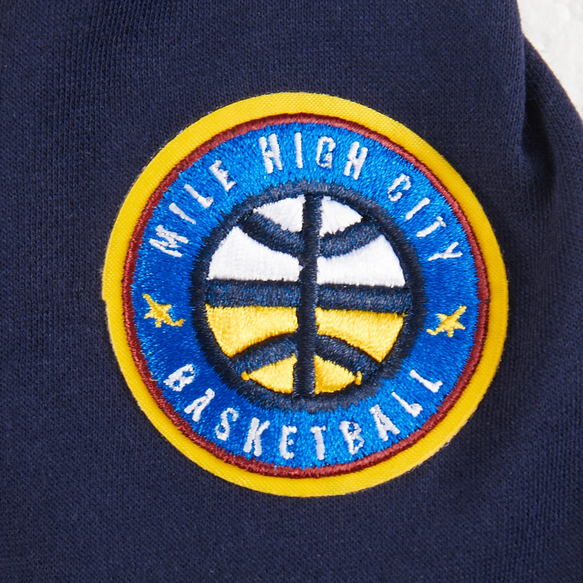 NBA DENVER NUGGETS CLASSIC TODDLER BOYSFLC FZ HOODIE (MIDNIGHT NAVY)