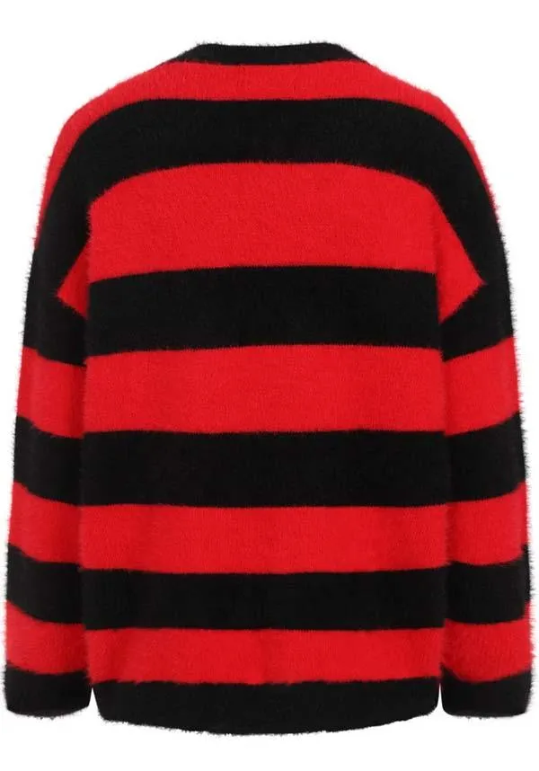 Nevermind [Black/Red] | CARDIGAN