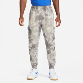 Nike Abstract Galaxy Cargo Fleece Men's SweatPants Gray-Black fb9041-126