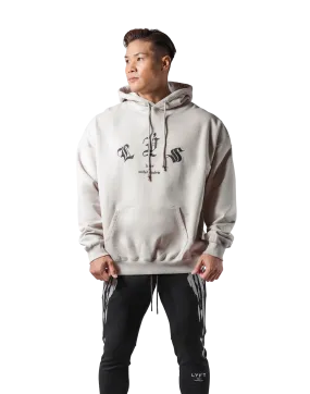 Old English Sweat Hoodie - Ivory