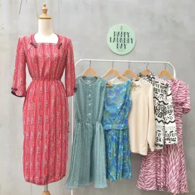 Oriental Express | Vintage 1970s cheongsam Dress with frog buttons | Pretty floral prints