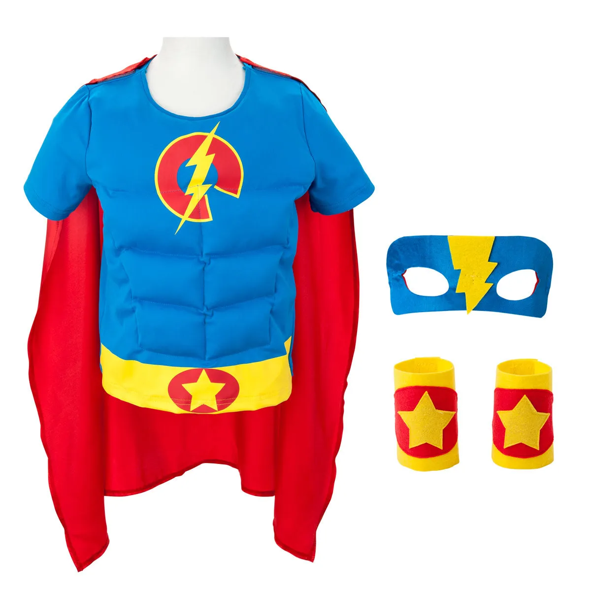 OXYBUL - Déguisement Super Boy Héros 6-8 ans