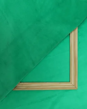 PARROT GREEN ARTIFICIAL FUR FABRIC