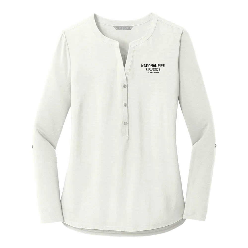 Port Authority® Ladies Concept Henley Tunic