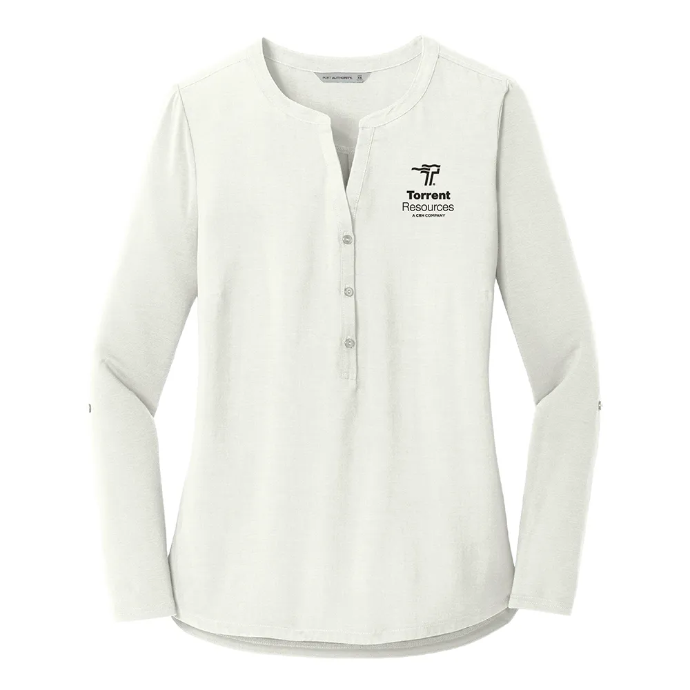 Port Authority® Ladies Concept Henley Tunic