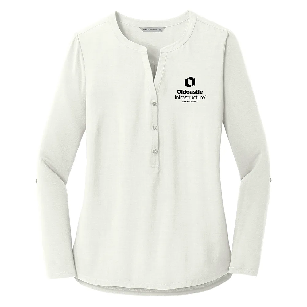Port Authority® Ladies Concept Henley Tunic