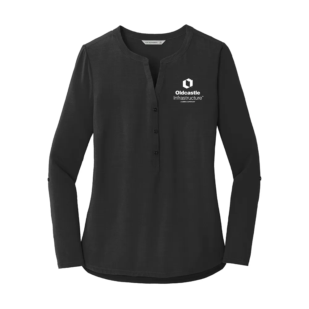 Port Authority® Ladies Concept Henley Tunic
