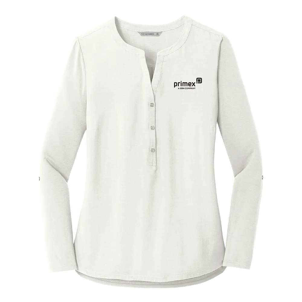 Port Authority® Ladies Concept Henley Tunic