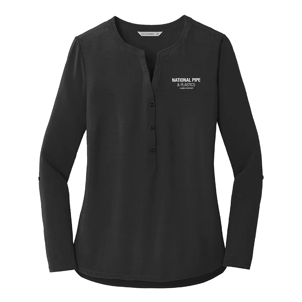 Port Authority® Ladies Concept Henley Tunic