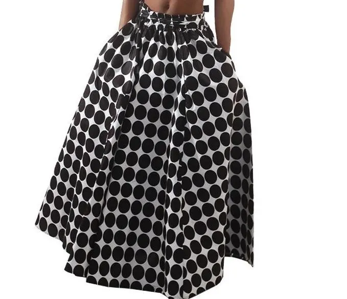 Print Maxi Skirt