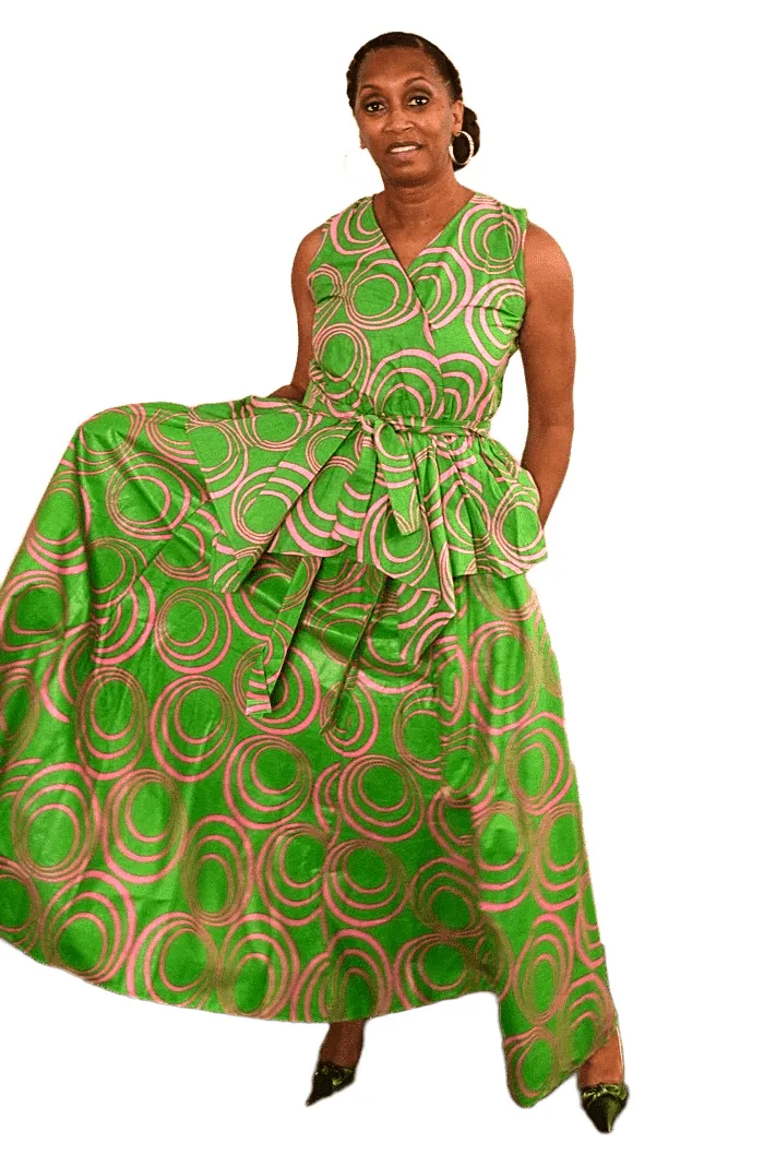 Print Maxi Skirt