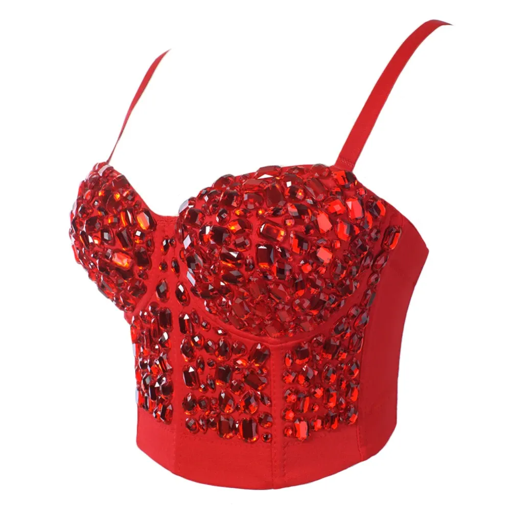Red Is My New Color Crop Top