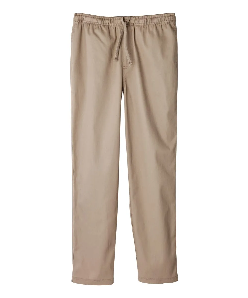 Regular Mens Cotton Elastic Waist Pant - Clearance
