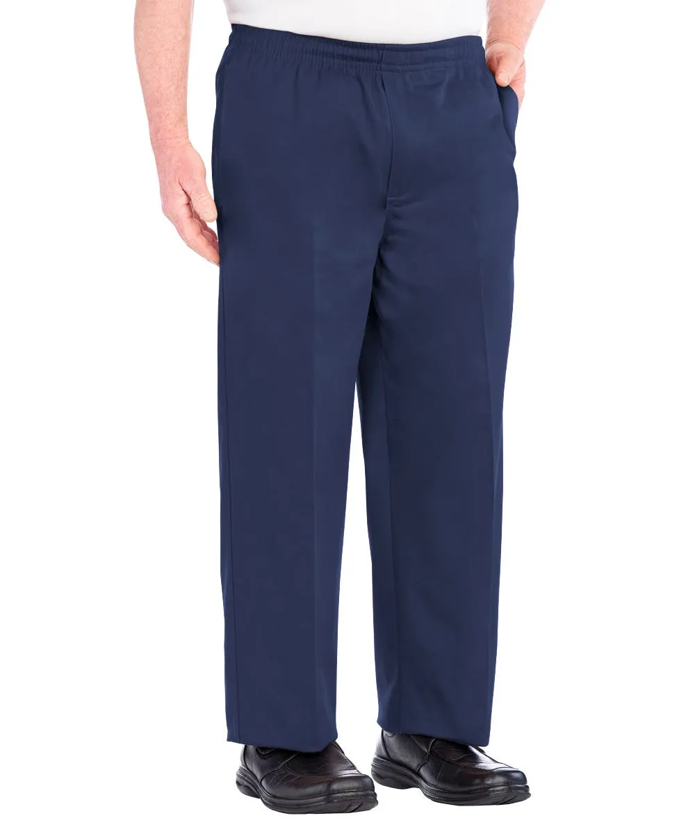 Regular Mens Cotton Elastic Waist Pant - Clearance