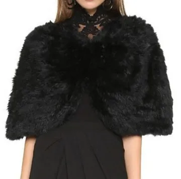 Rex Rabbit Fur Shawl