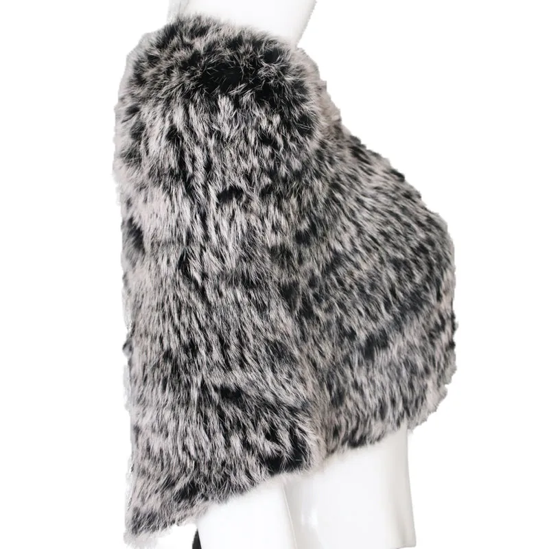 Rex Rabbit Fur Shawl