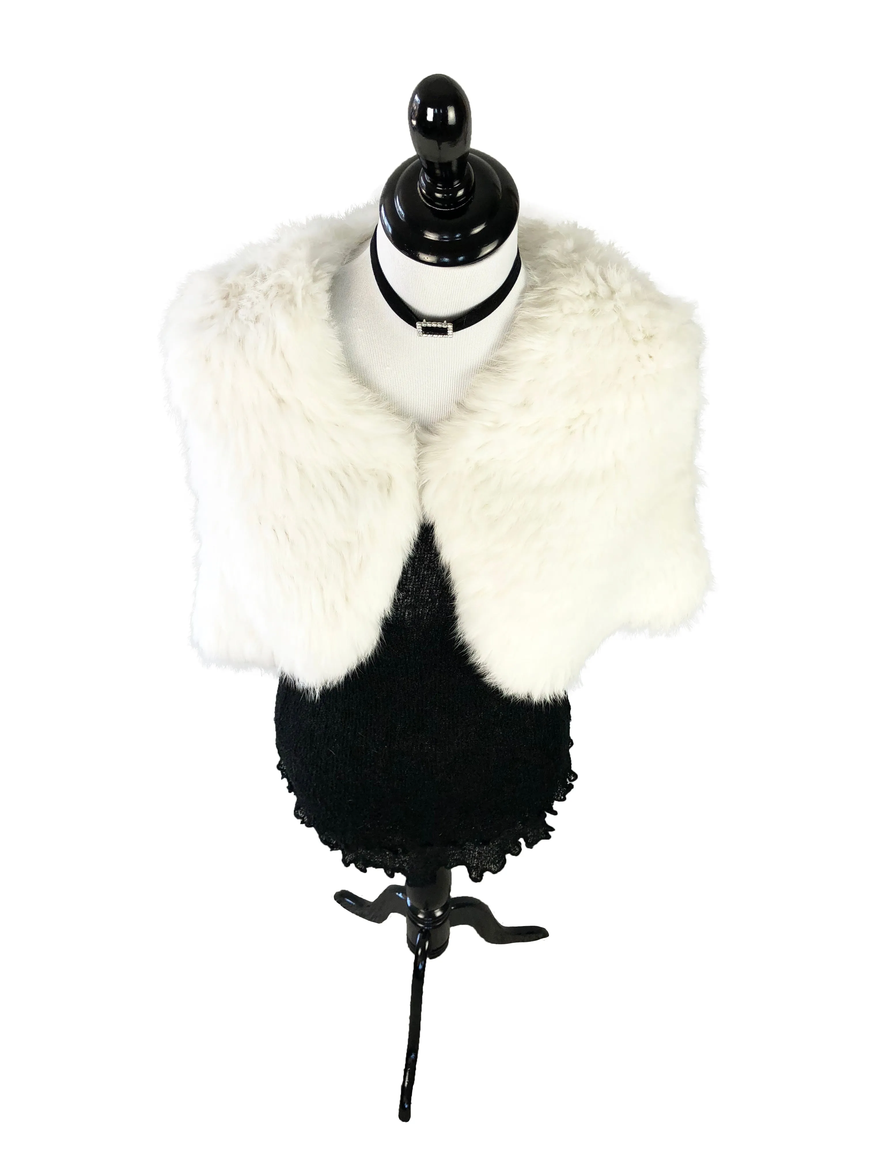Rex Rabbit Fur Shawl