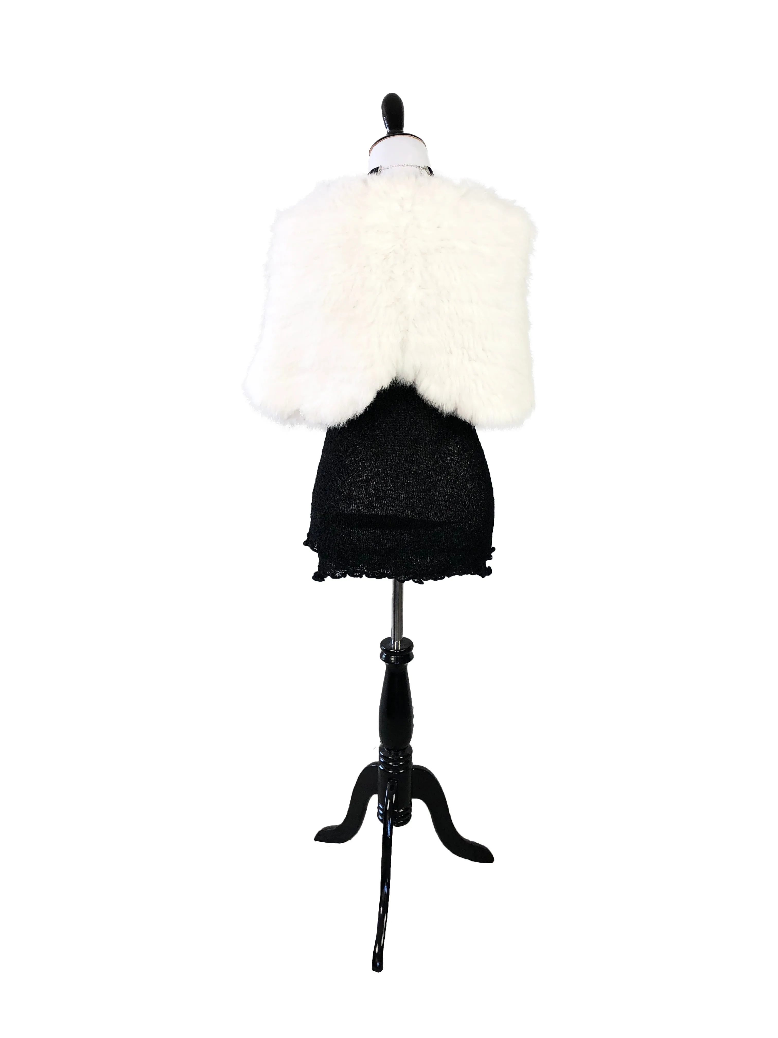 Rex Rabbit Fur Shawl
