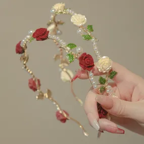 Rosamae      Headband Hair Accessory Kawaii Academia Y2K Cottagecore Coquette Fairycore Dollette Princesscore