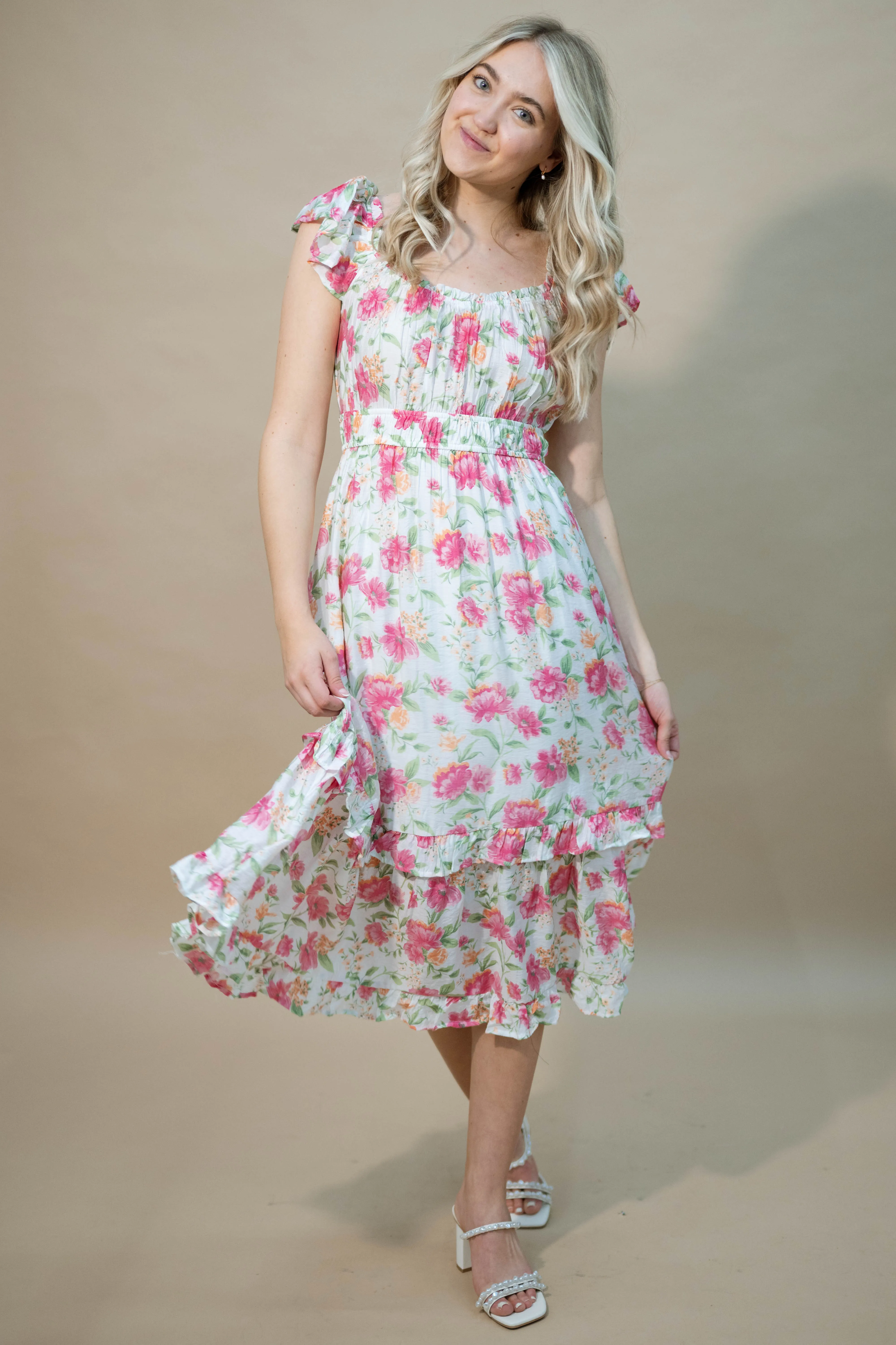 Roselyn Midi Dress