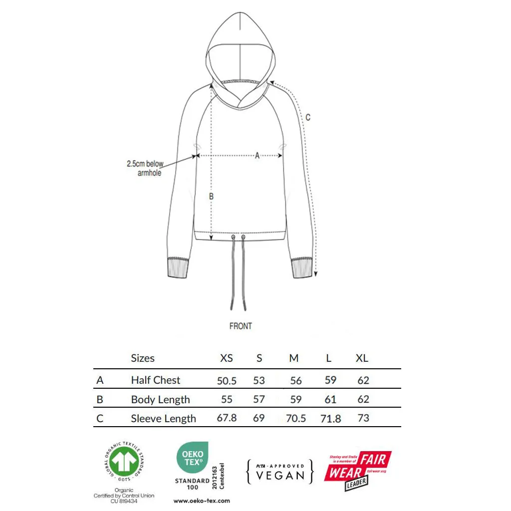 Royal Ballet Cropped Hoodie