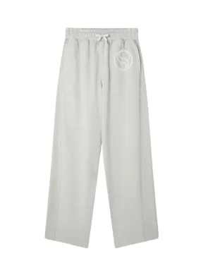S-Wave Drawstring Joggers (Light Grey Melange)