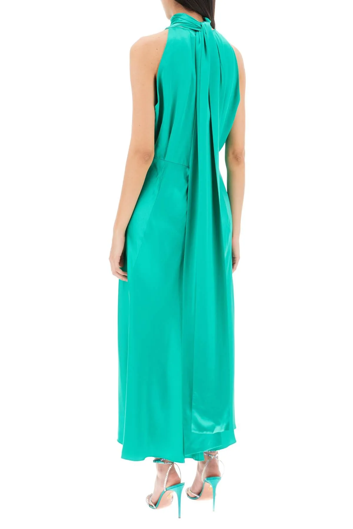 Saloni 'michelle' satin dress