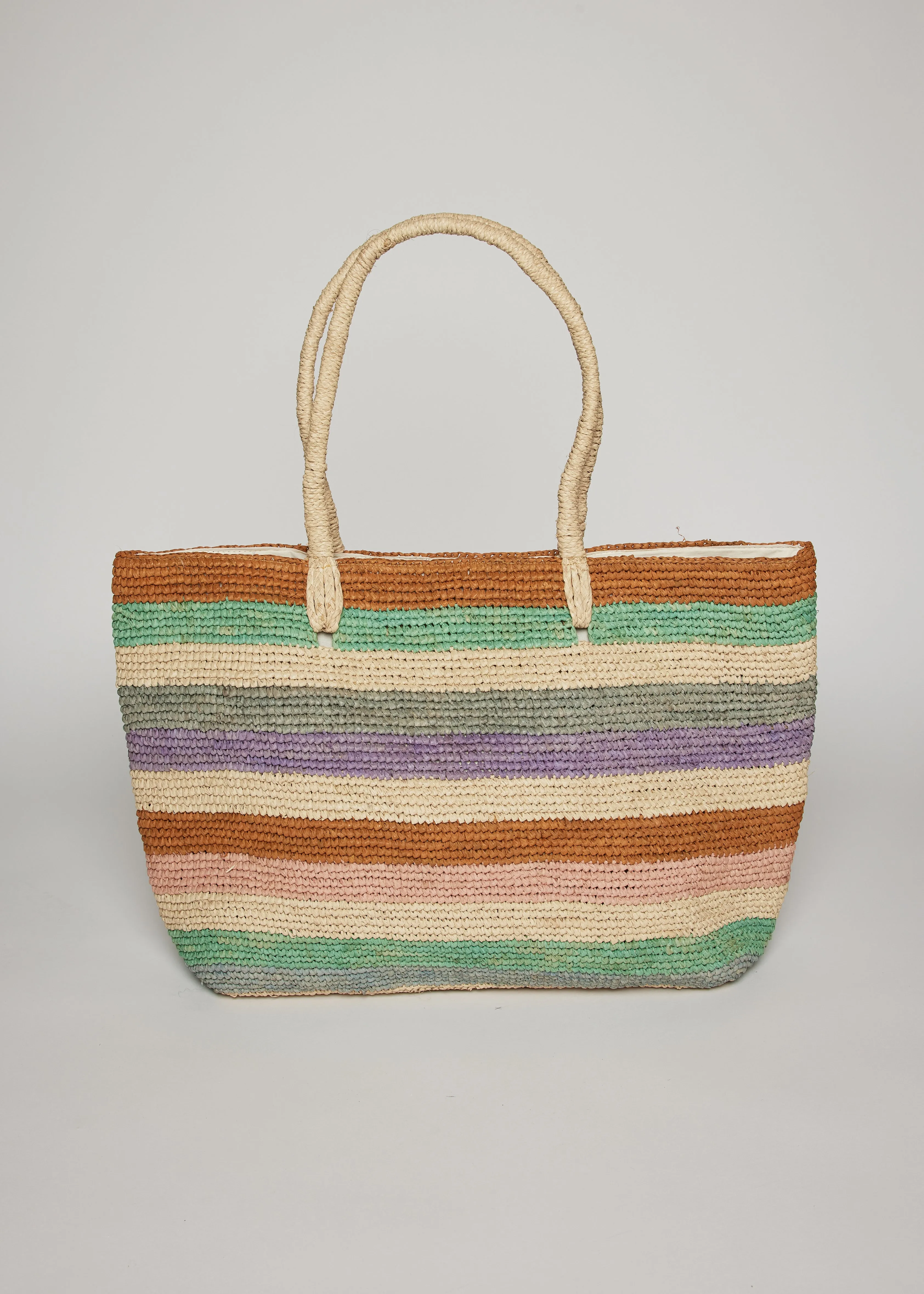 Seaglass Stripe Tote
