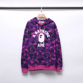 Shark Print Hoodie Autumn And Winter Camouflage Printed Cotton Velvet Padded Hooded Sweatshirt