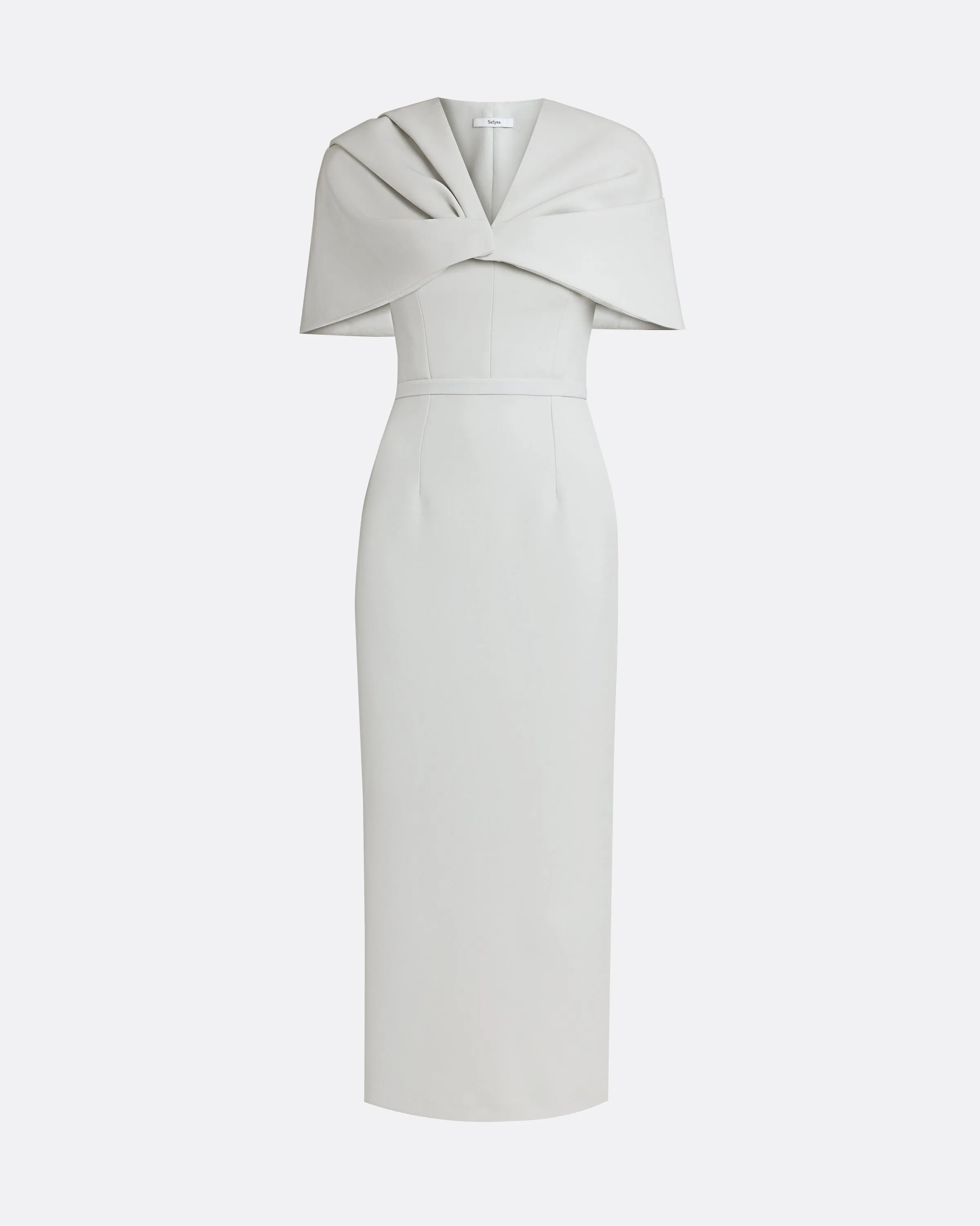 Shula Stone Grey Midi Dress