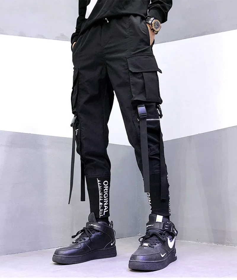 Slim Fit Pencil Strapped Cargo Pants