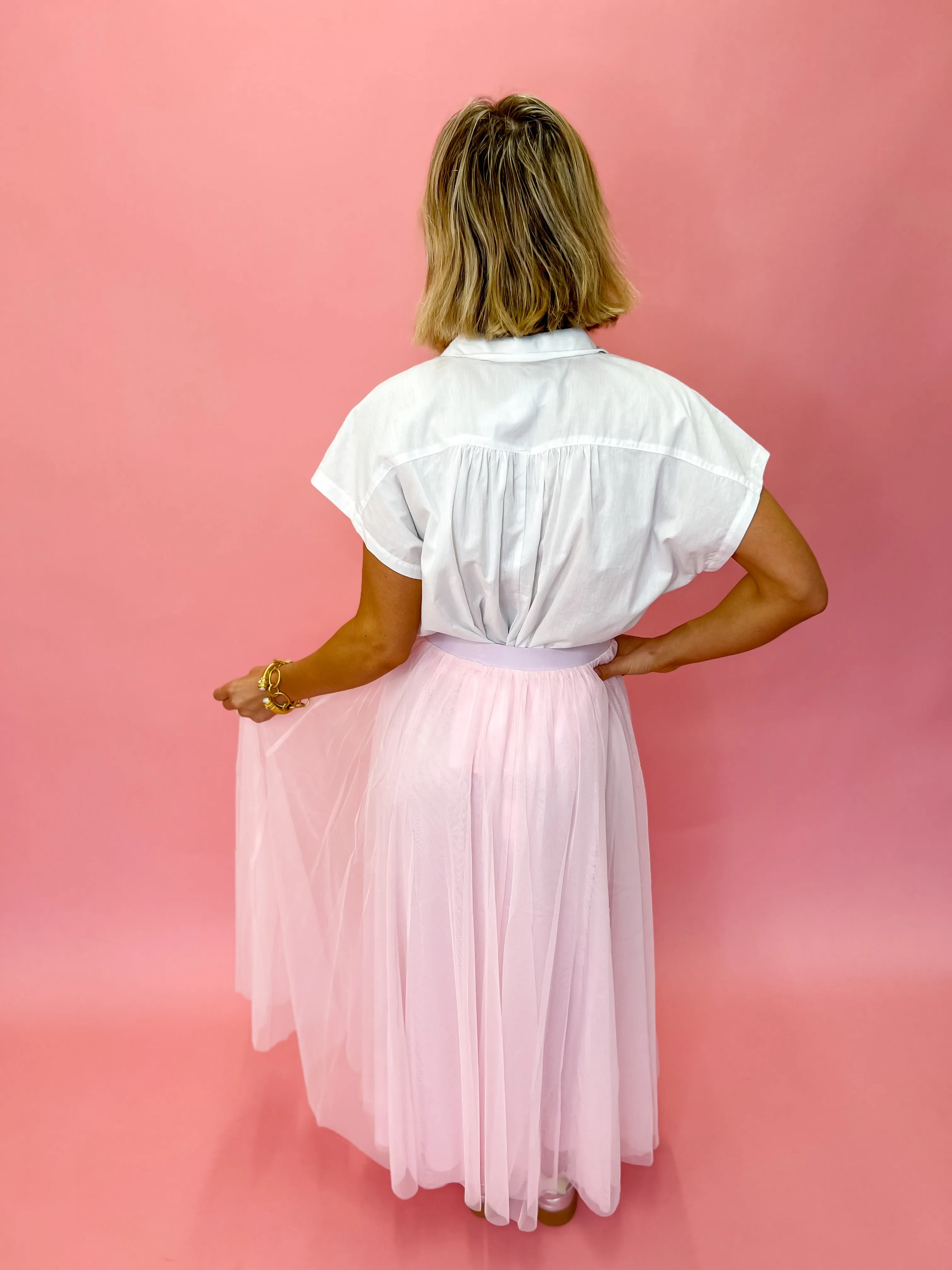 Sugar Plum Tulle Skirt - Light Pink