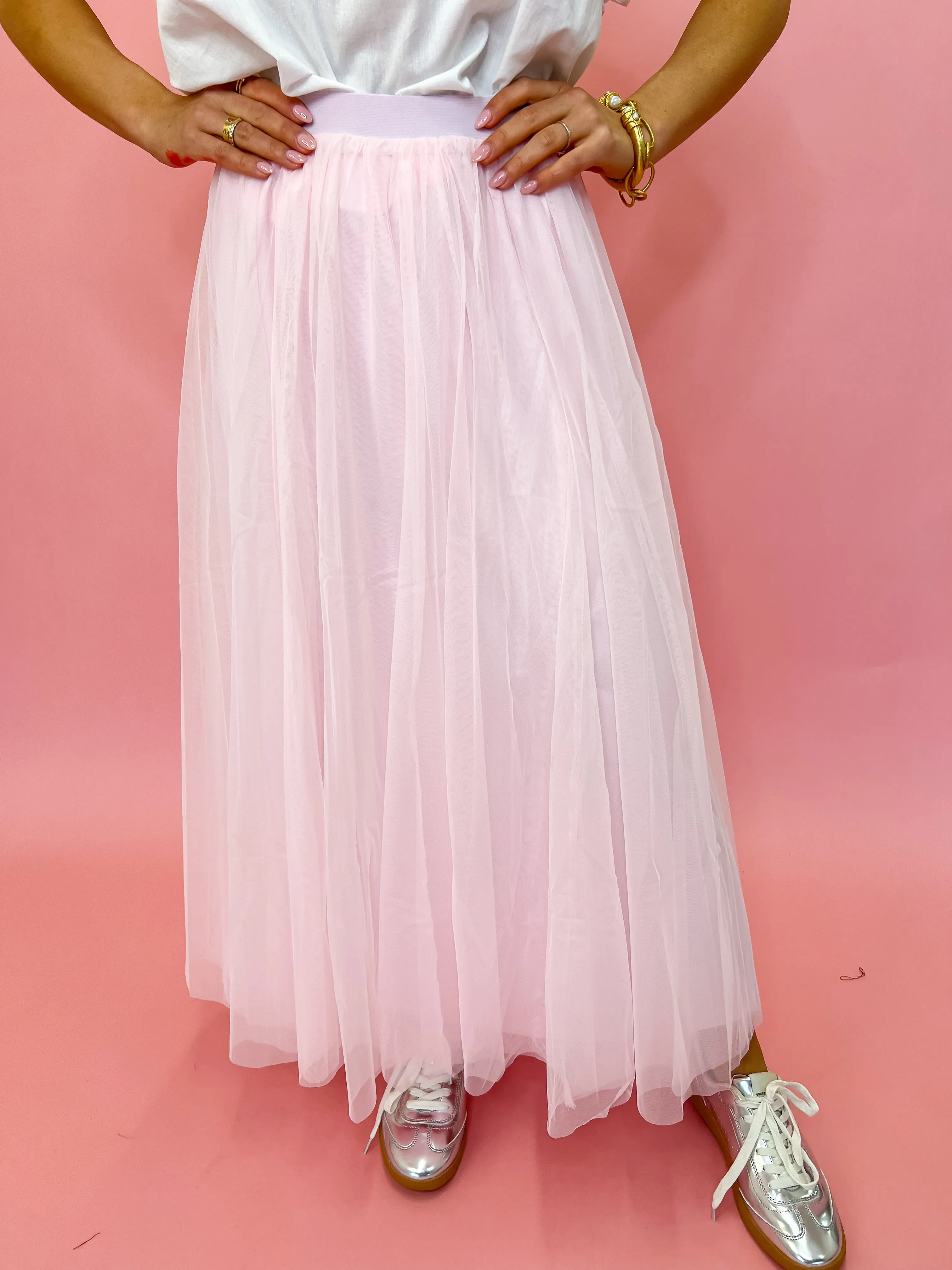 Sugar Plum Tulle Skirt - Light Pink