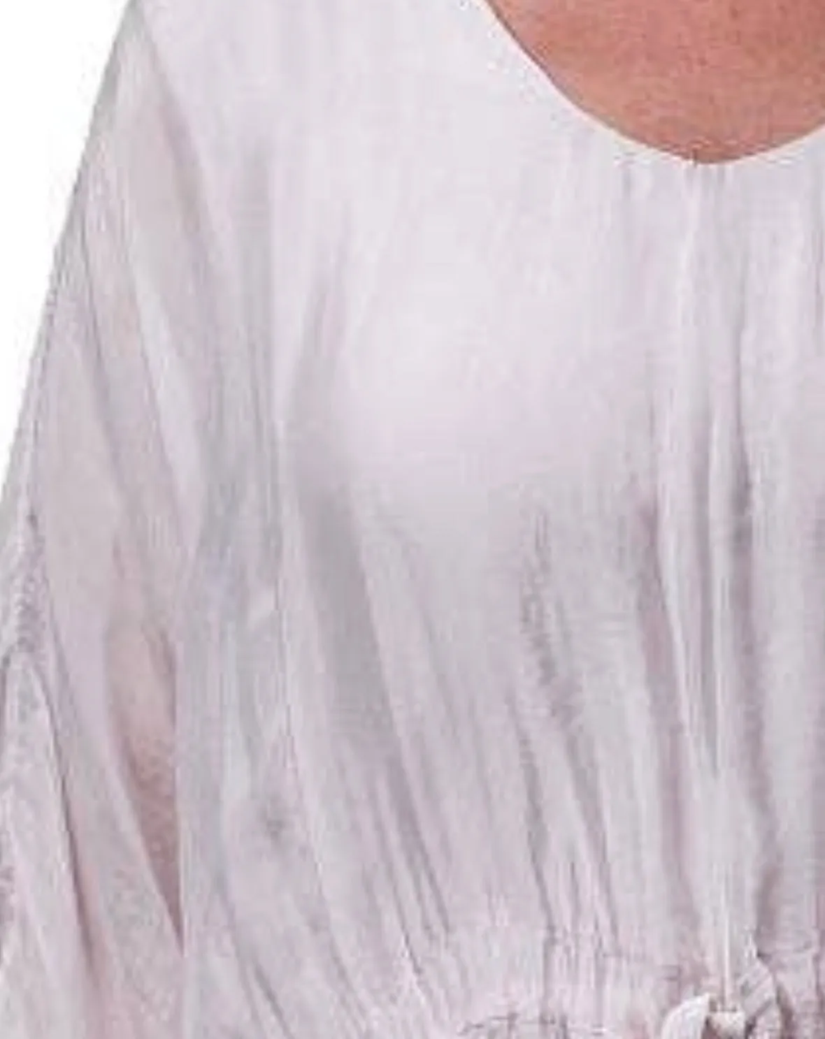 TEES BY TINA BT224 Tenley Cold Shoulder Silk Convertible Tank