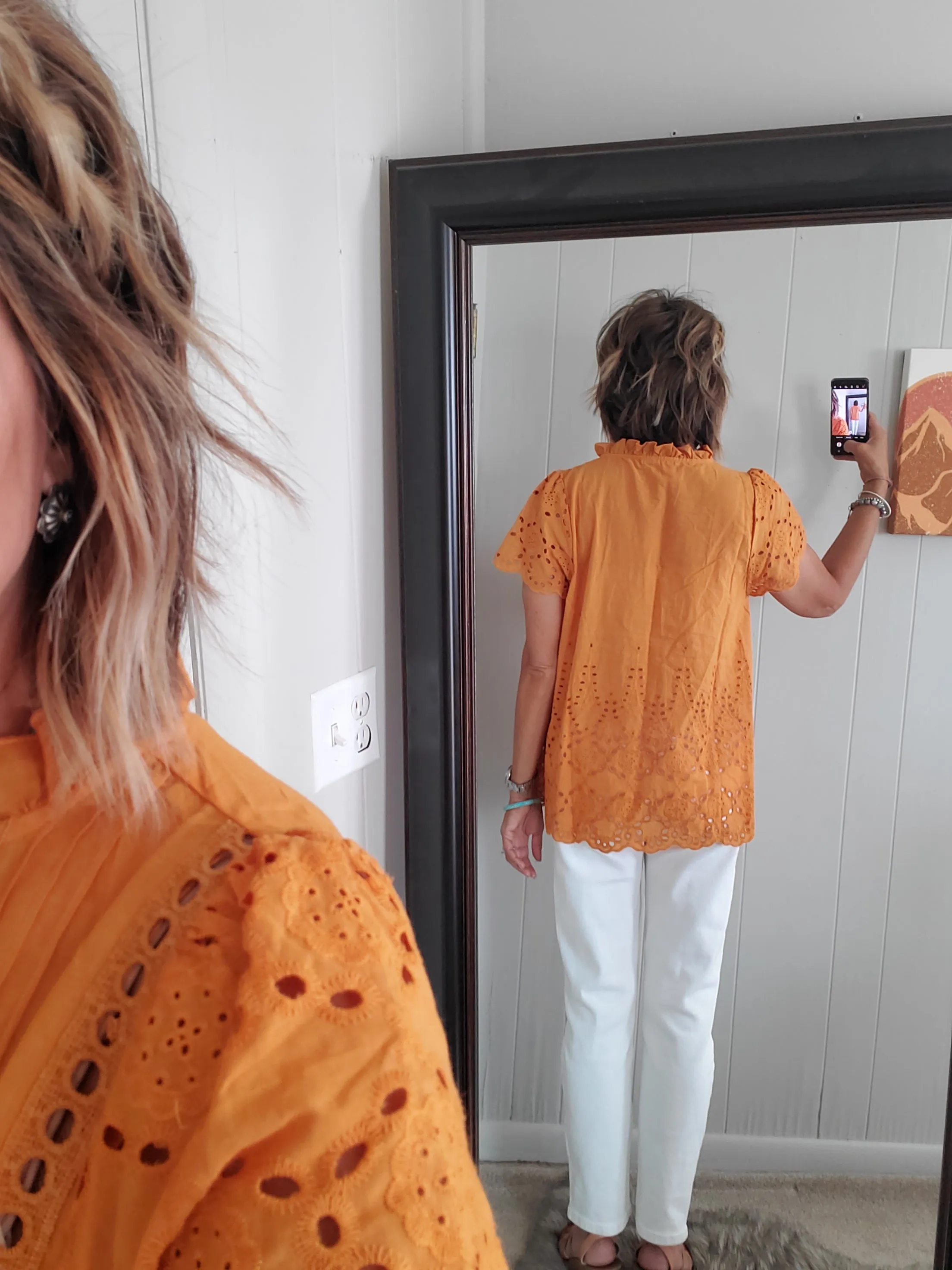 The Norfolk Eyelet Top