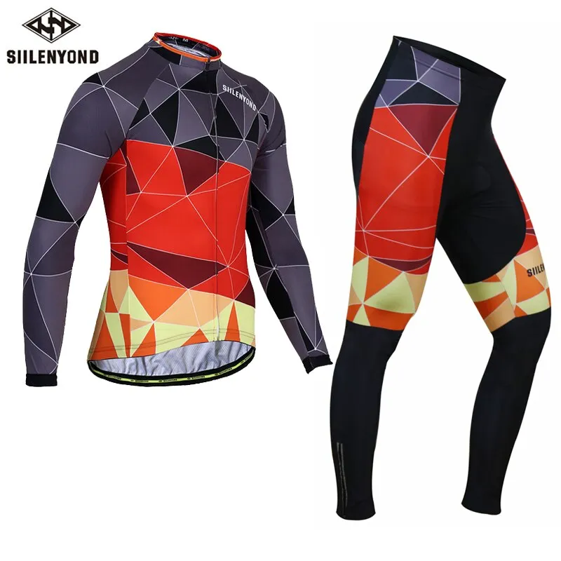 Thermal Siilenyond Quick-Dry Cycling Jersey Sets