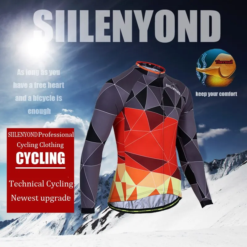 Thermal Siilenyond Quick-Dry Cycling Jersey Sets