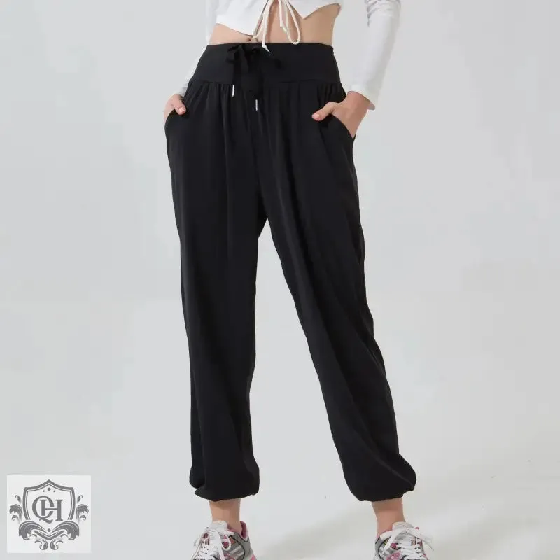 Tie Up Casual Loose Joggers