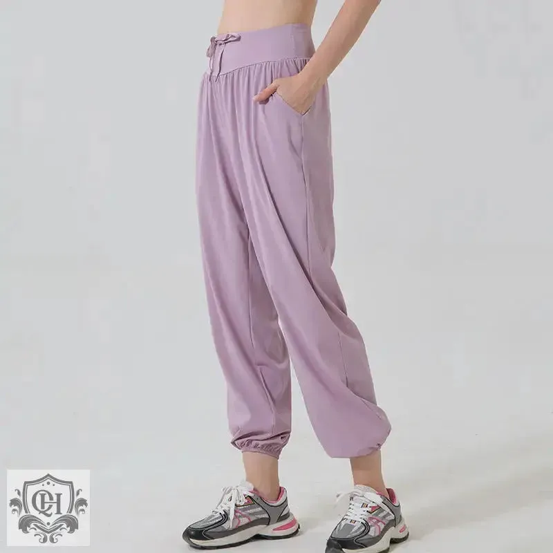 Tie Up Casual Loose Joggers