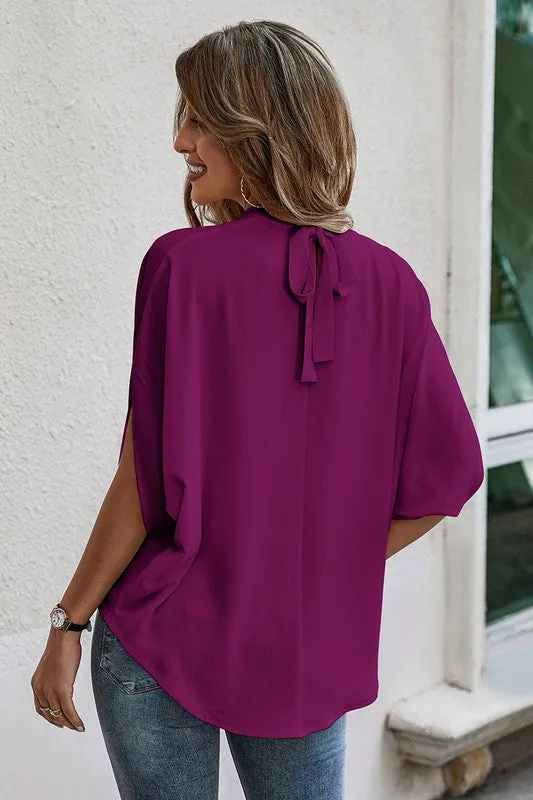 Triana Cape Loose Blouse