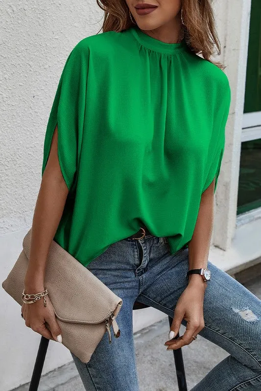 Triana Cape Loose Blouse