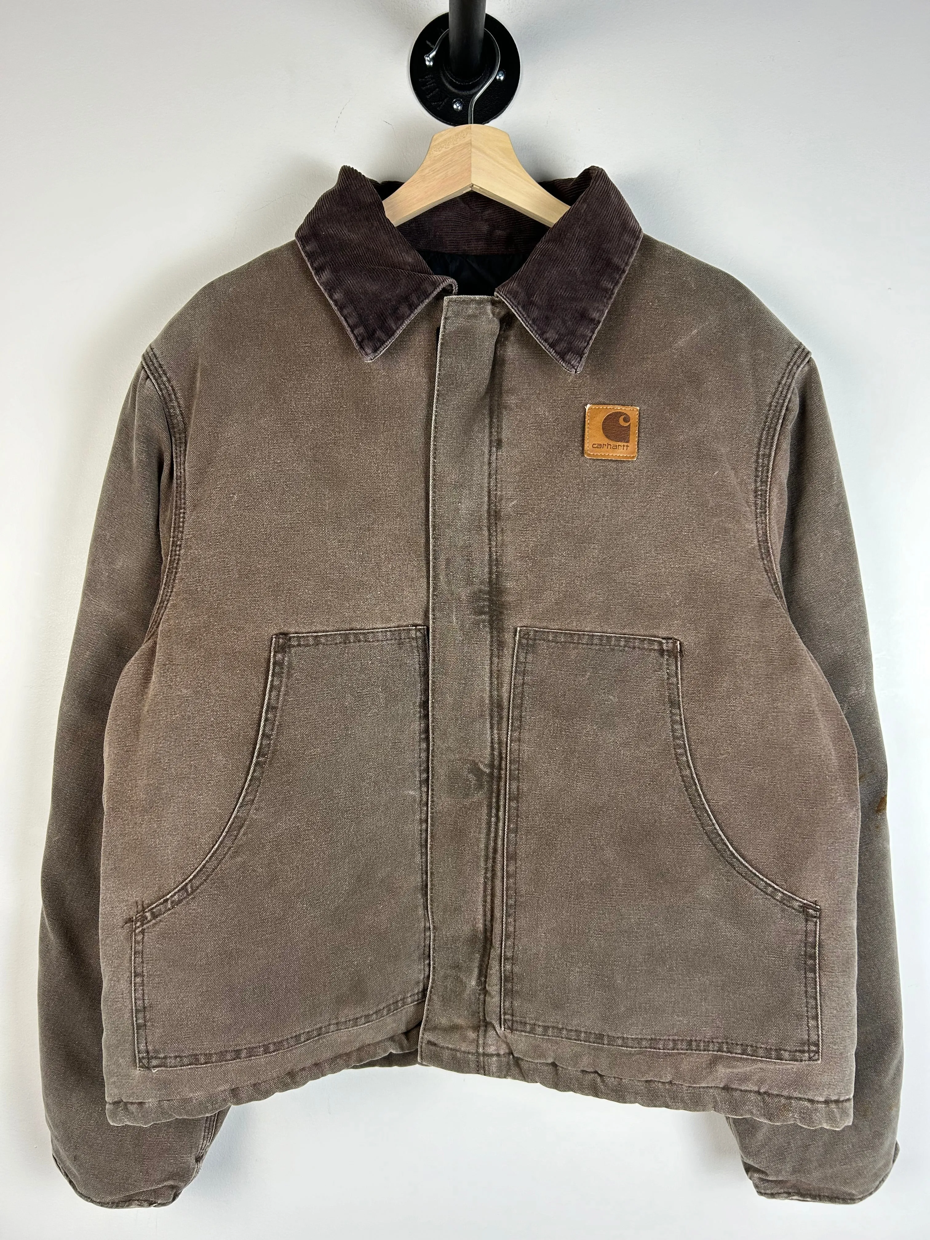 Vintage Y2K Carhartt Arctic Brown Cropped Jacket J22 CHT