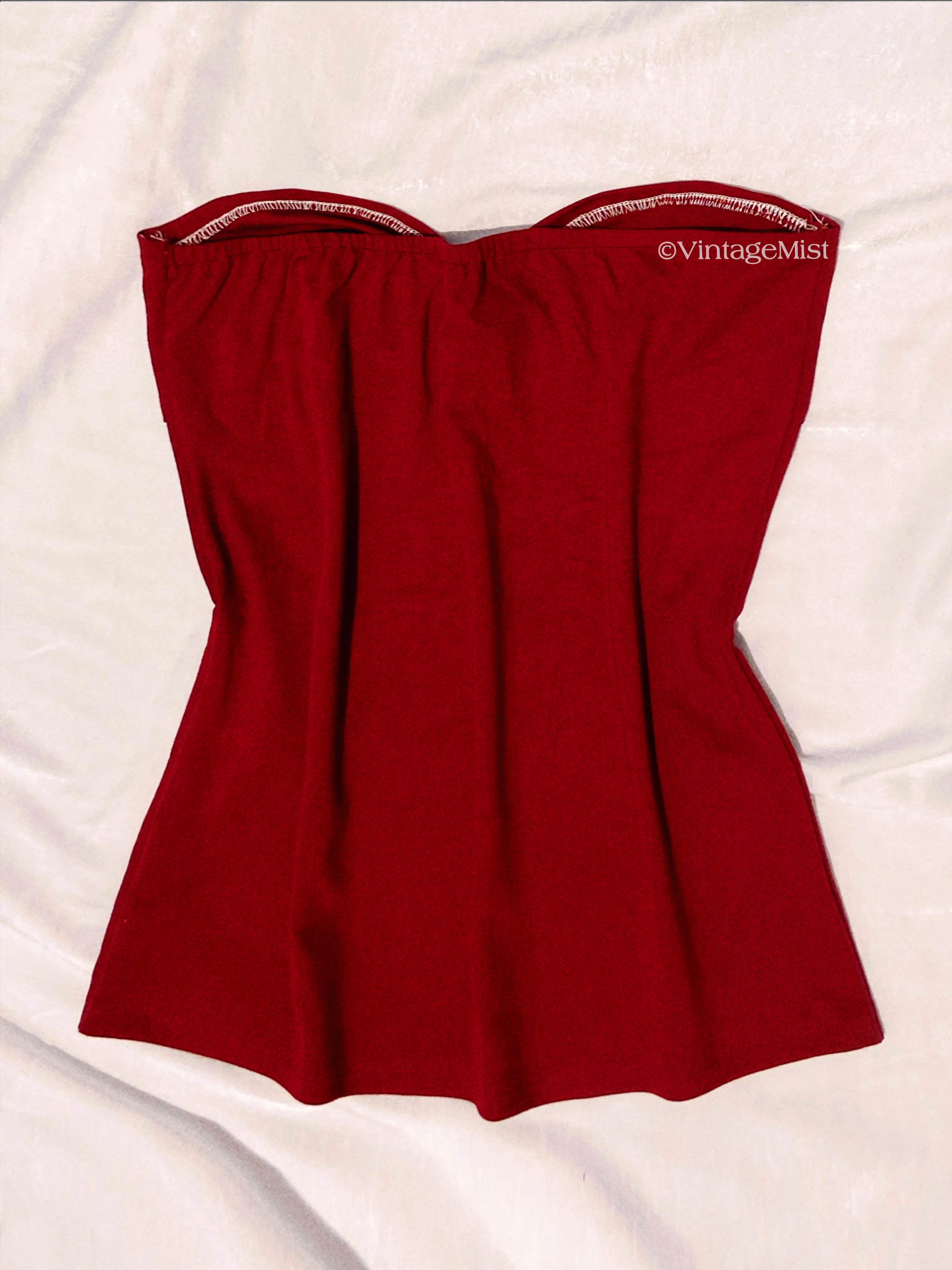 Women's Coquette Aesthetic Tube Top